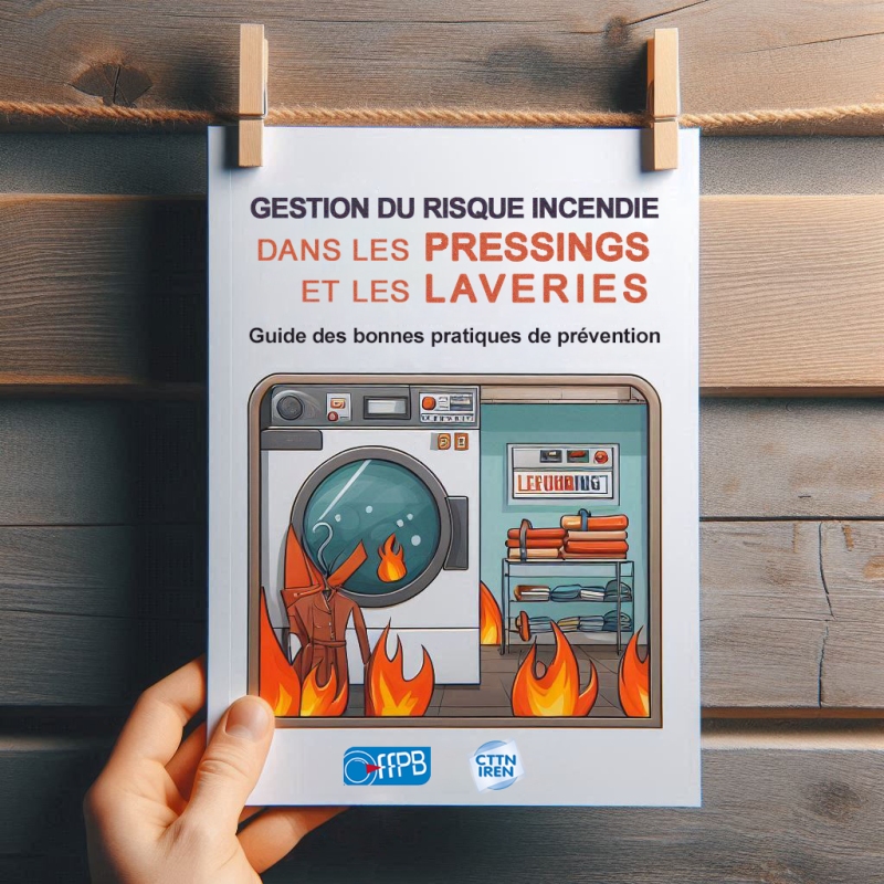 Gestion du risque incendie dans les pressings et les laveries – Guide des bonnes pratiques de prévention